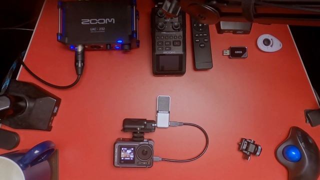 Samson GO Mic & DJI Osmo Action 3 sound...
