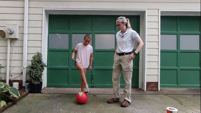#27 Roll the Ball Around and Around: Pediatric Physical Therapy Exercises for Balance