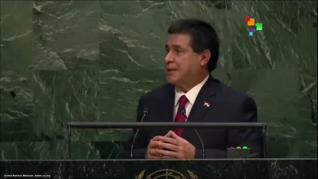 UN Speeches: Paraguayan President Horacio Cartes
