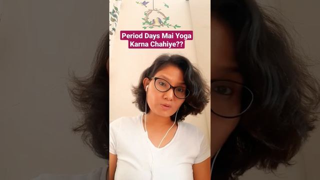Periods Days Mai Yoga Karna Chahiye?? #shorts #yognamaste