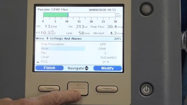 Trilogy 202 - Setting up CPAP and BiPAP Guide