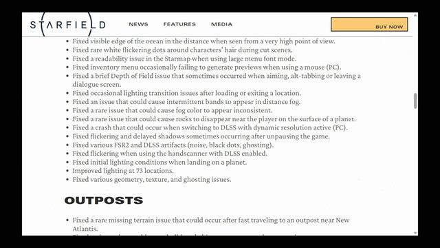 Starfield First Big Update Of The Year