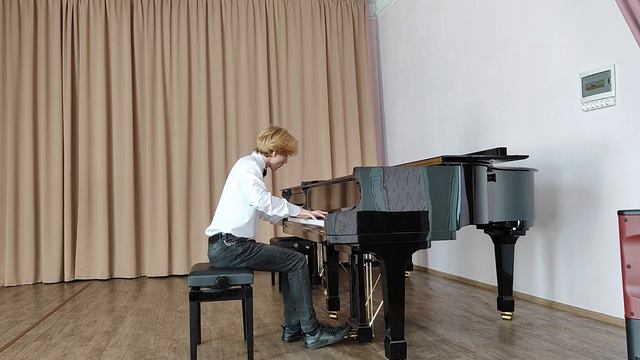 Шишкин Дмитрий  Ф. Бургмюллер Этюд Соч 105 №2