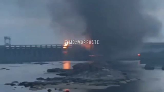 Россия ракетным ударом уничтожила ДнепрГЭС