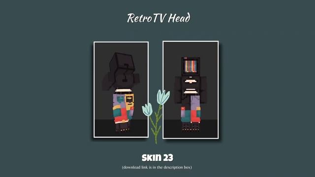 aesthetic minecraft tv head skins ?