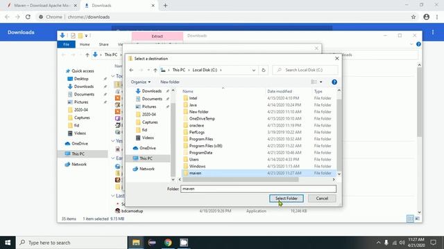 How to install maven in windows 10