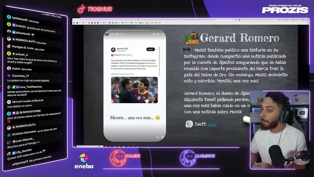 ABBY ¡ME QUIERE SILENCIAR! | WILLYREX ¡EN TWITCH! | IBAI ¡RESPONDE POLEMICA con MESSI!