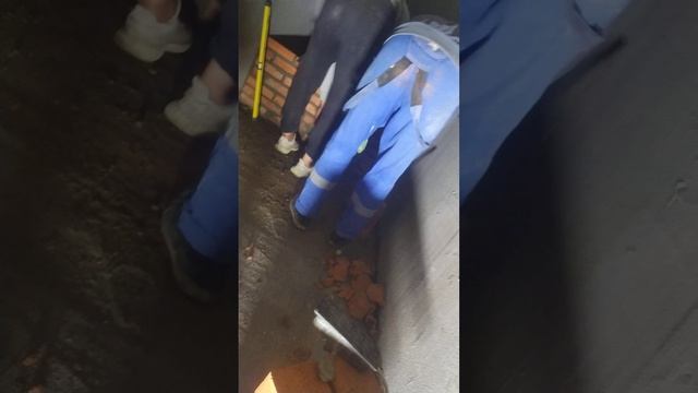 кладка кирпича в подвале