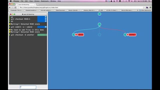 GitGraph prototype