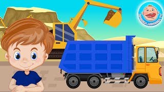Крошка Антошка и его машинки - Детский стишок про Самосвал #КрошкаАнтошкаТВ.