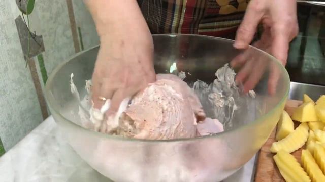 Нежнейшая курочка с картошкой