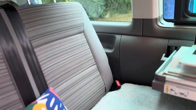 VW California Beach Interior campsite set up Intro