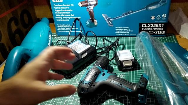 Набор аккумуляторного инструмента MAKITA CLX226X1