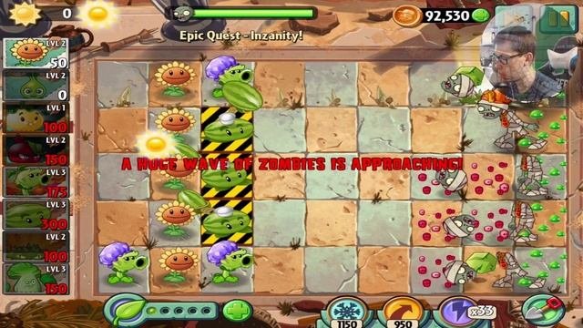 Растения против Зомби 2 - ЭПИК КВЕСТ НА КРАБА Parsnip Делаем апгрейды !