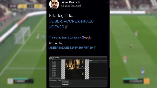 COPA LIBERTADORES LOGO FOUND IN FIFA 20 GAME CODE