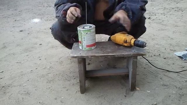 Как я мешал грунт:)