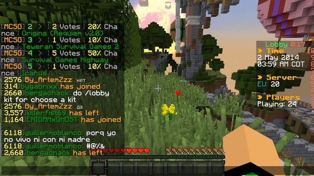 Hunger Games #3 Как не надо играть в Hg :)