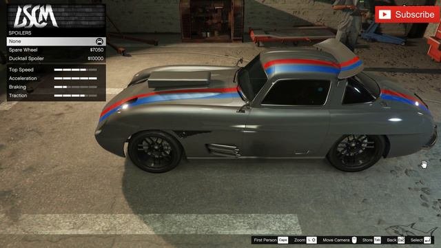 NEW Stirling GT Updated Customization GTA 5 Online | Mercedes 300SLR | Criminal Enterprises Update