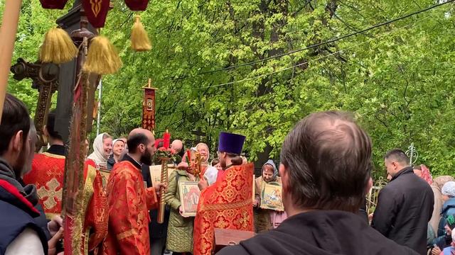 Суббота Светлой седмицы в храме пророка Божия Илии в Черкизове города Москвы