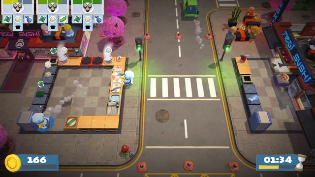Overcooked 2: Gameplay 4-1 HD (no intro no comments!)