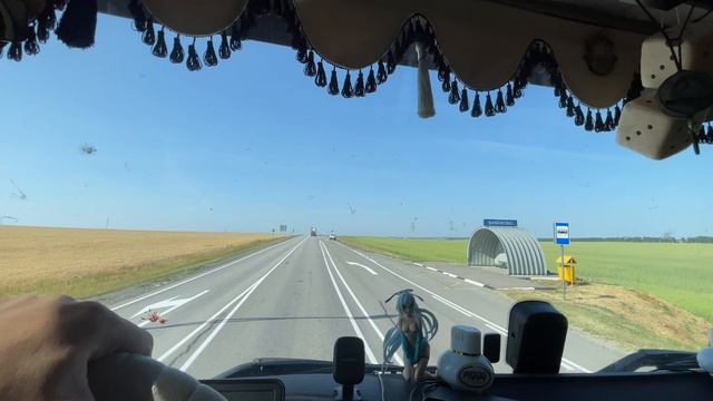 8. Катим домой✌️Трасса без кафе😒 Климат 🌡️ Печки Ситрака  не починили😣
