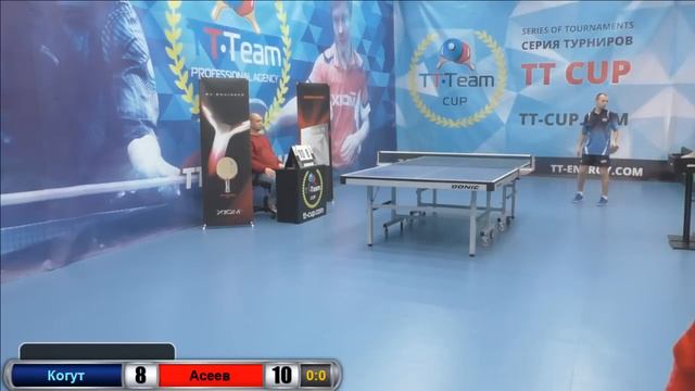 Игра за 1 место Когут - Асеев 5 октября 2016 TT Cup