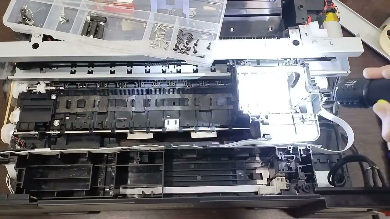 Переделка Epson L18050 для DTF печати. DTF принтер за 2 часа и бесплатно. Час второй. ПГ.