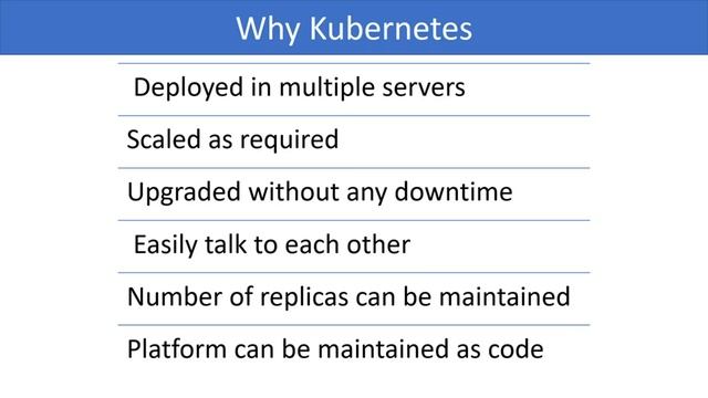 Kubernetes Video Course 5. What is Kubernetes?