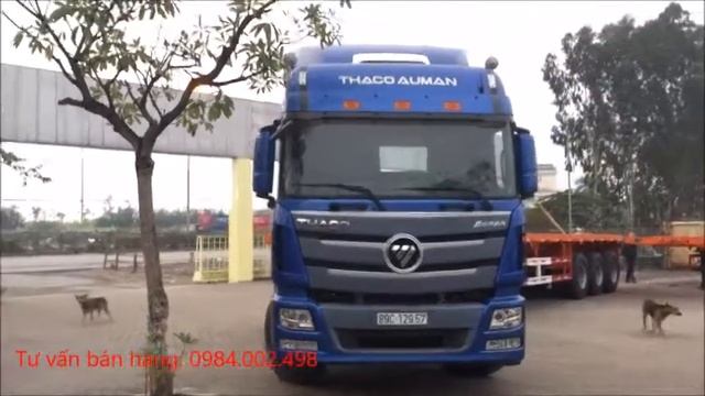 HƯỚNG DẪN LÙI CHUỒNG ĐẦU KÉO AUMAN FV375 - LIÊN HỆ: 0984.002.498 ( AUMAN FV375 TRAINING GUIDE )