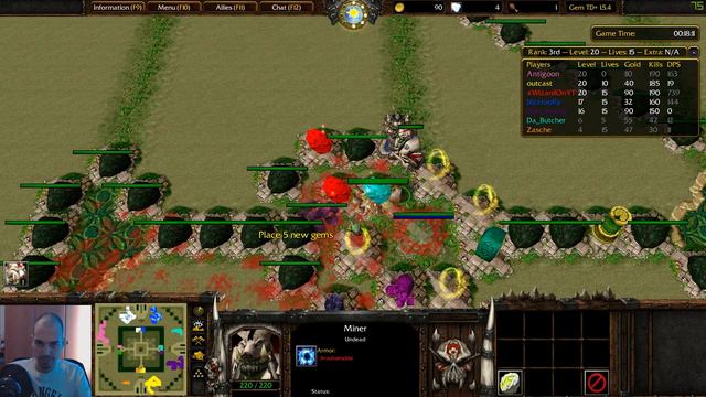 Warcraft 3 | GEM Tower Defense 1.5.4 | No Comment