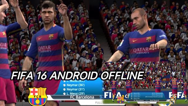 FIFA 16 ANDROID MOD OFFLINE BY MA'RUF ID.