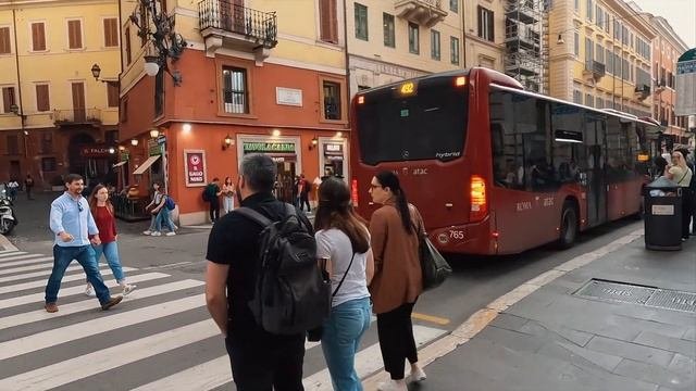 Rome Italy  Walking Tour4K??