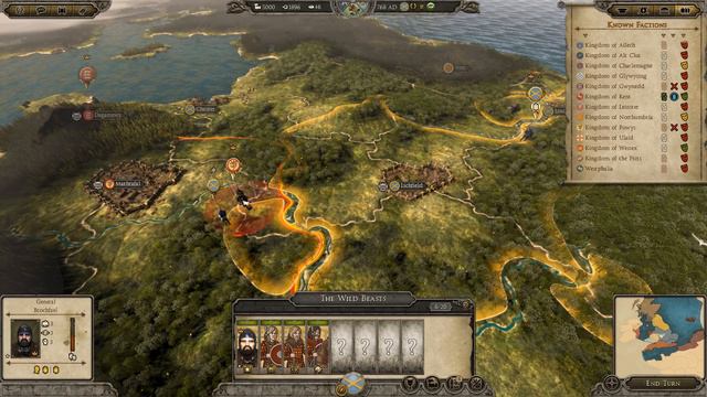 Ep1 Total War Attila Age of Charlemagne DLC Kingdom of Mercia Campaign