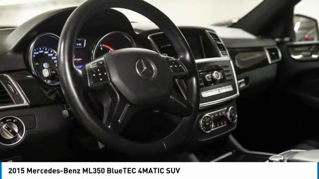 2015 Mercedes-Benz ML350 BlueTEC 4MATIC SUV FOR SALE in Montreal, Qubec 4491A