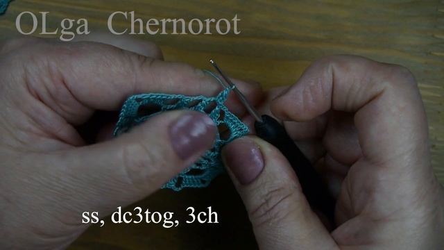Simple Square Crochet Fabric for Tablecloth