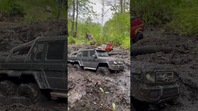 Мощь Mercedes G63 Traxxas Trx6