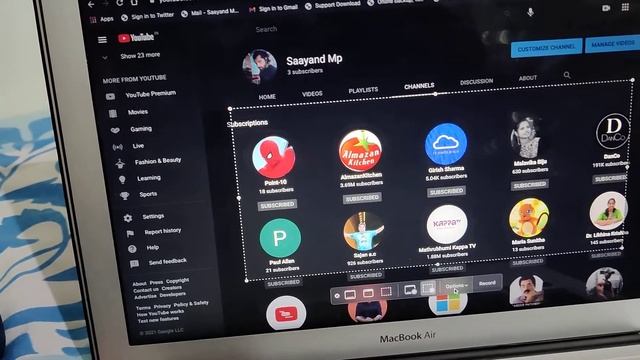 How to take Screenshot or record screen video on MAC