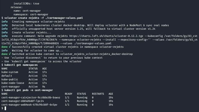 Virtual Kubernetes Clusters: Tips and Tricks