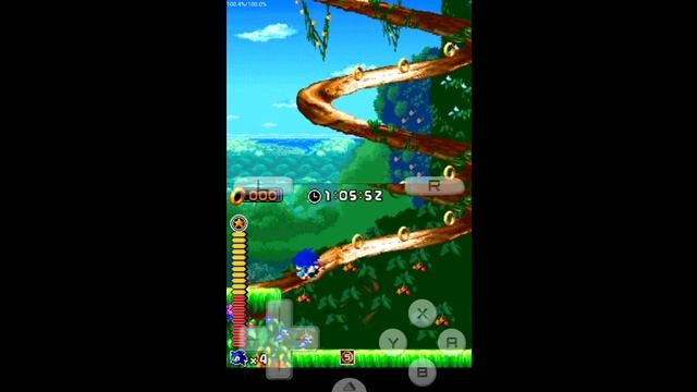 60 FPS DraStic Emulator 2.2.0.2a for Android  Sonic Rush 720p HD  Nintendo DS