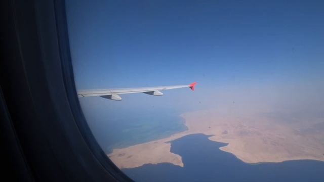 Airbus A320 Красивый взлет в Шарм эль Шейхе. 22.09.2020. Авиакомпания Windrose.