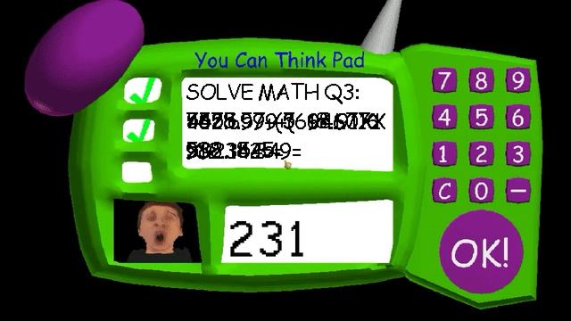Evolution of Baldi in Baldi's Basics MANIA 2019
