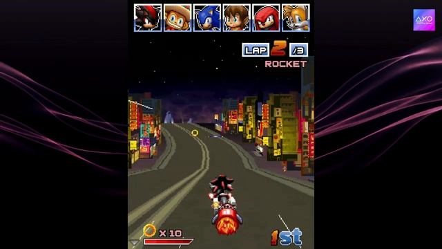 Shadow character, Tokyo-to Race | Sonic & SEGA All-Stars Racing | Java game Part - 14