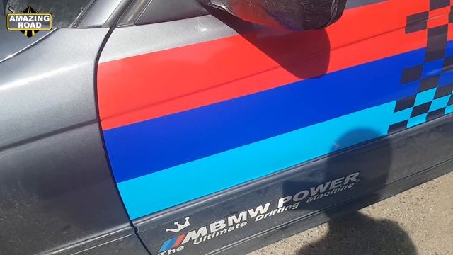 Клеим наклейку на BMW / Как правильно клеить наклейку на автомобиль