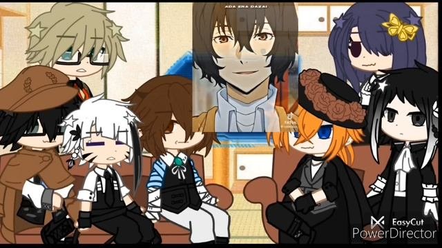  BSD React To Dazai  Part 1   No Ships 