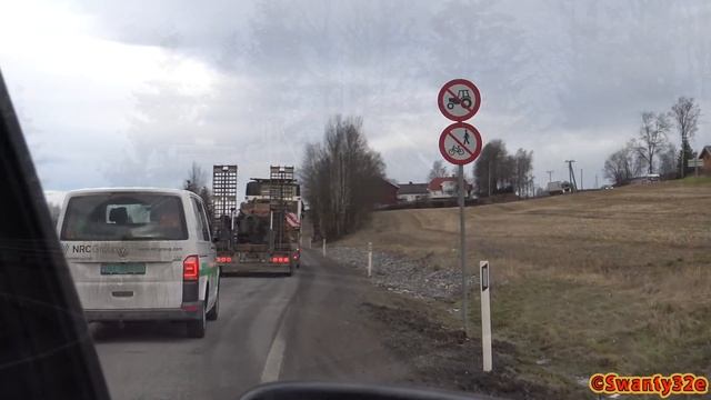 4K| Volvo FH16 750 Transporting and Unloading A Volvo EC480E Excavator