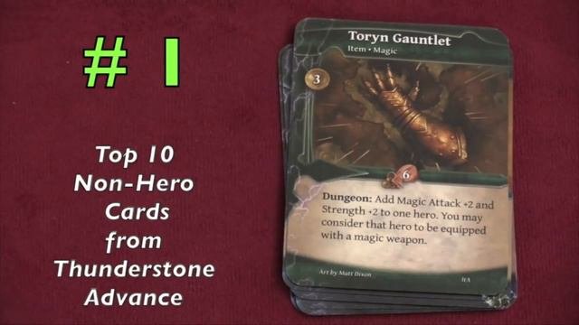 Top 10 Cards from Thunderstone Advance
