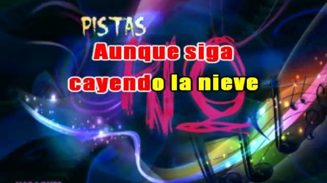 ARIEL FERRARI NIEVE (karaoke)