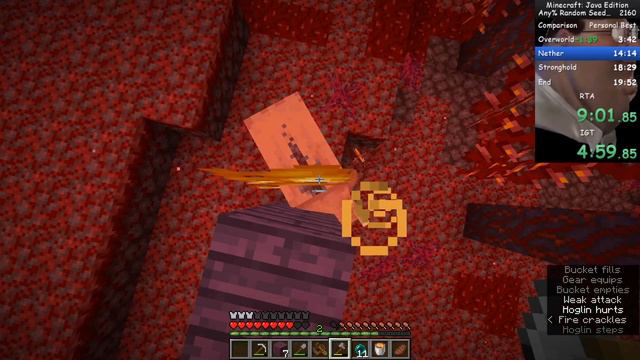 Minecraft in 18 Minutes Flat - 1.16.1 RSG Personal Best