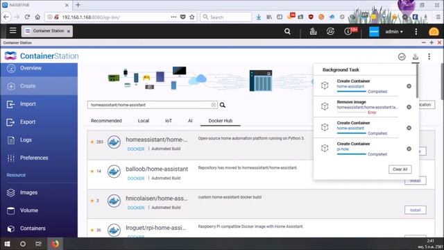 [HA] ติดตั้ง Home Assistant บน Docker Container (QNAP)