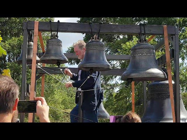 Николай Завьялов колокольный звон на фестивале "Перед Спасом", Тутаев 31.07.2021